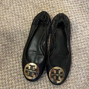 Tory Burch black ballet flats size 8.5